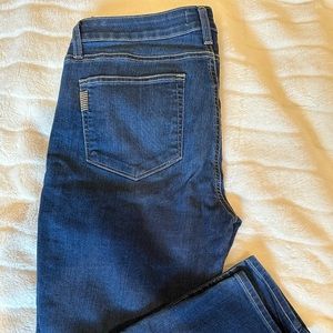 Paige crop jeans